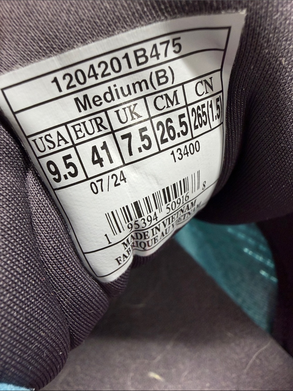 Brooks Ghost Max 2 Sneakers Running Lace Up Athletic Shoes Blue Women’s Size 9.5 - Picture 10 of 11